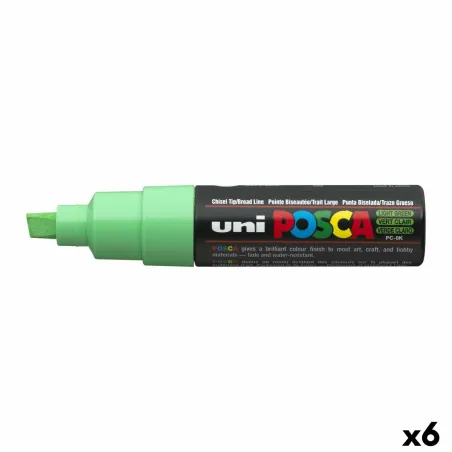 Dekoratyvinių dėžių rinkinys POSCA PC-8K Šviesiai žalia (6 vnt.)