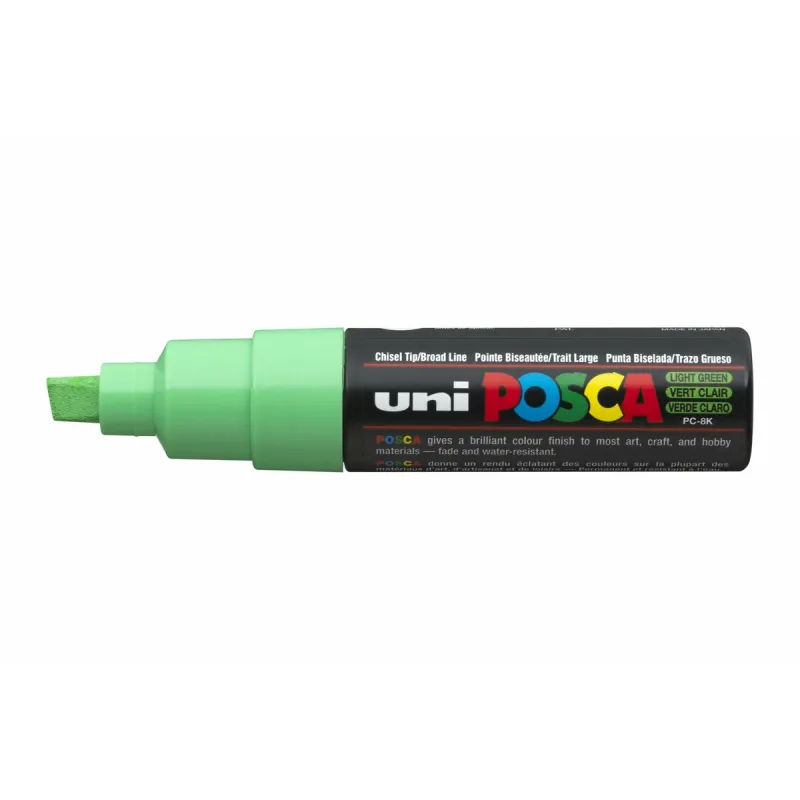 Dekoratyvinių dėžių rinkinys POSCA PC-8K Šviesiai žalia (6 vnt.)