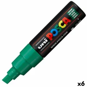 Merkkarikynä/huopakärkitussi POSCA PC-8K Vihreä (6 osaa)