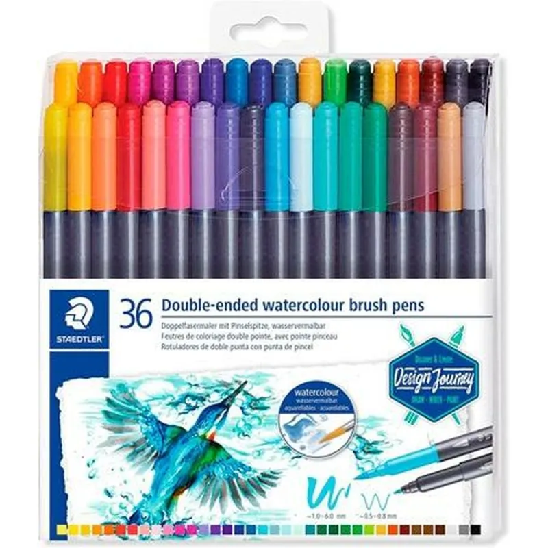 Flomasteru Komplekts Staedtler Design Journey (6 Daudzums) (6 gb.)