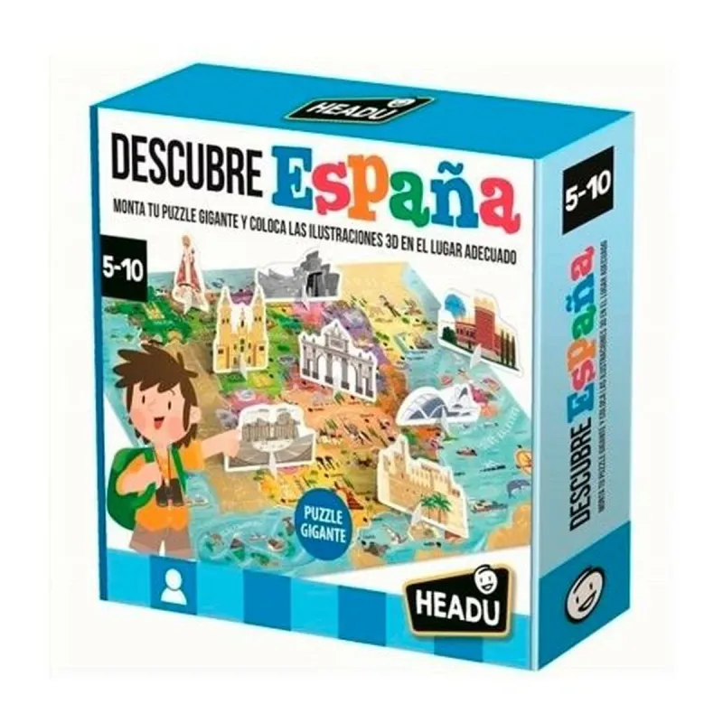 Образовательный набор HEADU Descubre España (4 штук)