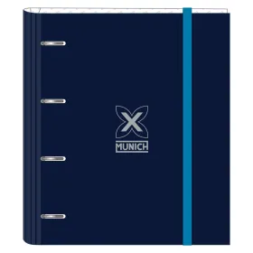 Ring binder Munich Blue A4