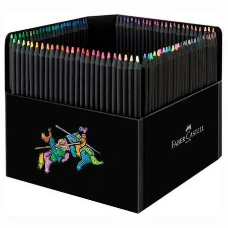 Krāsainie zīmuļi Faber-Castell Black Edition Daudzkrāsains (6 gb.)