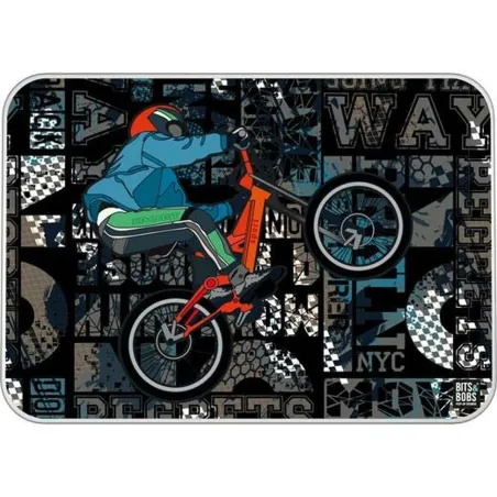 Musemåtte Bits&Bobs Cross Mitmevärviline PVC 47 x 33 cm Laua (2 Ühikut)