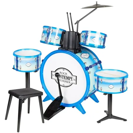 Барабаны Bontempi Синий Пластик 85 x 68 x 65 cm (9 Предметы) (2 штук)