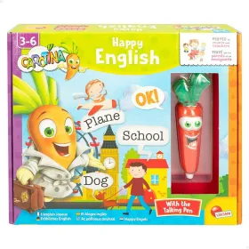 Educational Game Lisciani Giochi Carotina Baby Happy English 4,5 x 14,5 x 3 cm Electric Puzzle (6 Units)