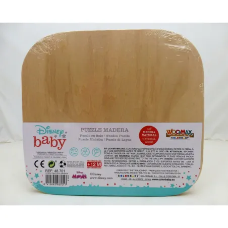 Lasten puinen palapeli Minnie Disney 6 pcs (22 x 20 cm)