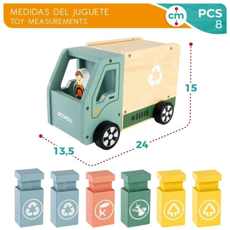 Construction Work Vehicles (Set) Woomax 24 x 15 x 13,5 cm