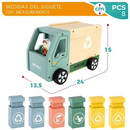 Construction Work Vehicles (Set) Woomax 24 x 15 x 13,5 cm