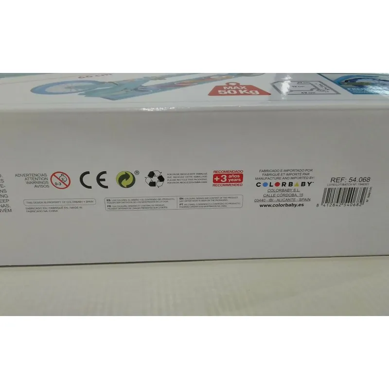 Скутер-скейт Colorbaby Синий Алюминий Длинный (77 cm)