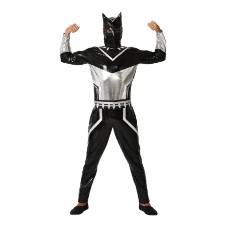 Aikuisten asut Black Panther Musta Supersankari