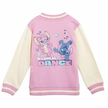 Dressipluus ilma kapuutsita, meeste ja naiste Stitch Roosa