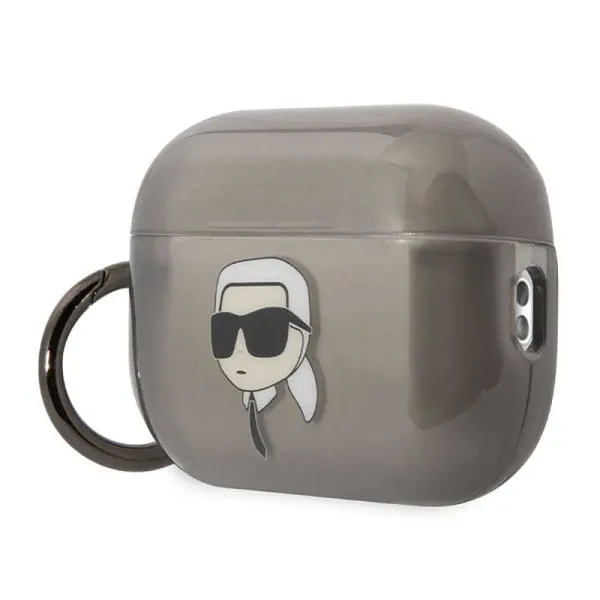 Karl Lagerfeld NFT Ikonik Karl Head - Case for Apple AirPods Pro 2 (Black)