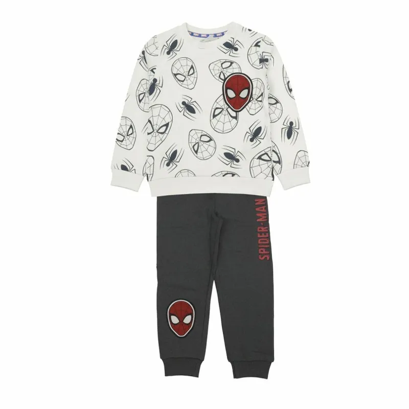 Lasten verkkapuku Spider-Man Beige