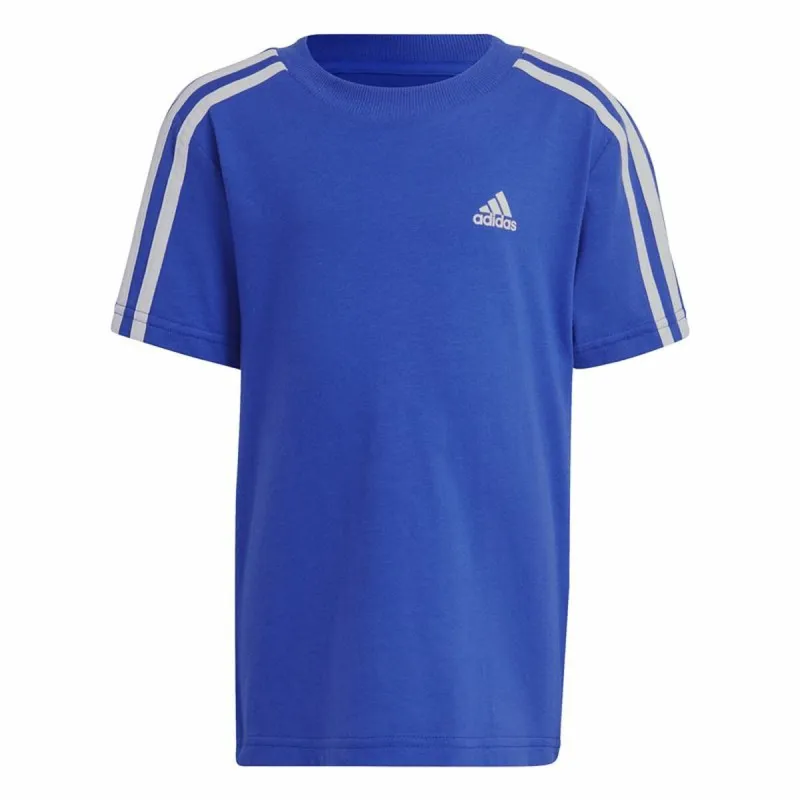 Bērnu Sporta Tērps Adidas 3 Stripes Zils