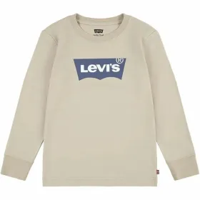 Children’s Long Sleeve T-Shirt Levi's Lvb L/S Batwing Beige