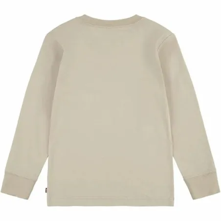 Футболка с длинным рукавом детская Levi's Lvb L/S Batwing Бежевый