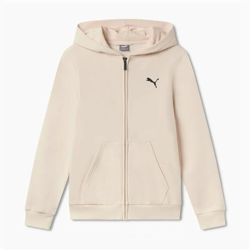 Švarkas Vaikiškas Puma Essentials+ Graphic Hoodie Fz Rusvai gelsva