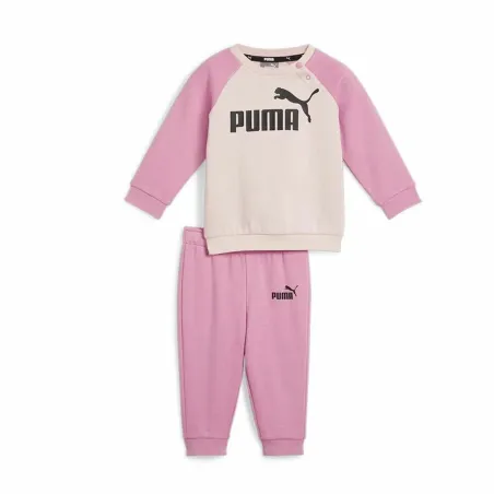 Детский спортивных костюм Puma Minicats Ess Raglan Jogger Fl Розовый