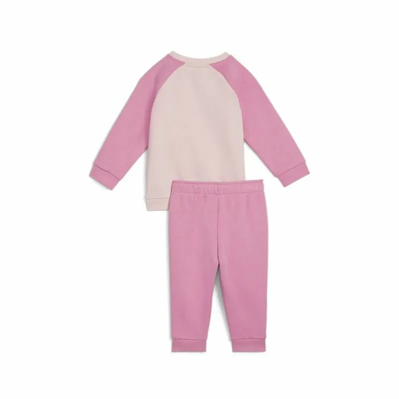Детский спортивных костюм Puma Minicats Ess Raglan Jogger Fl Розовый