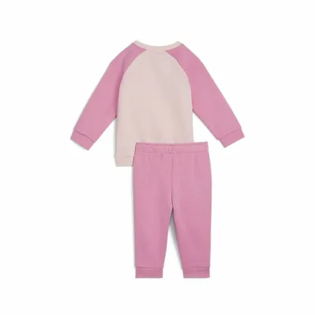 Детский спортивных костюм Puma Minicats Ess Raglan Jogger Fl Розовый