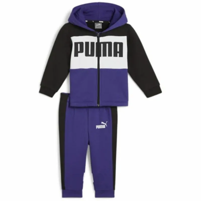 Lasten verkkapuku Puma Minicats Colorblock Jogger Purppura