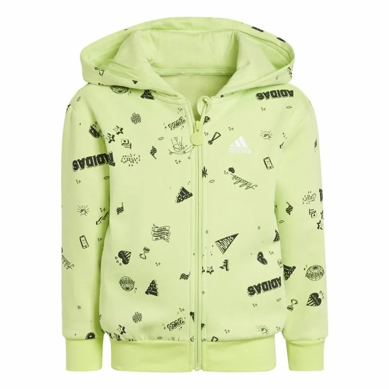 Детский спортивных костюм Adidas IA1571 Зеленый
