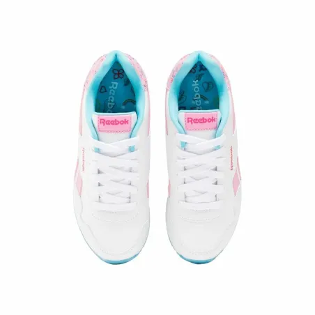 Детские спортивные кроссовки Reebok Royal Cl Jog 3.0 Белый Розовый