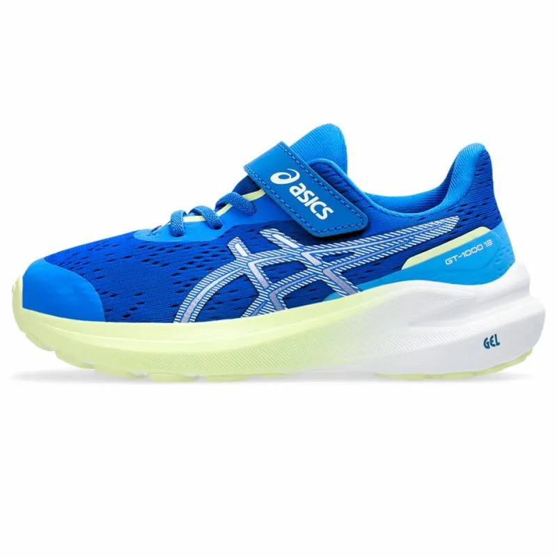 Skriešanas Apavi Bērniem Asics Gt-1000 13 Ps Zils