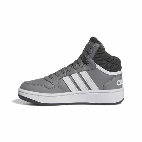 32 pritūpimai Adidas Hoops 3.0 Mid Pilka