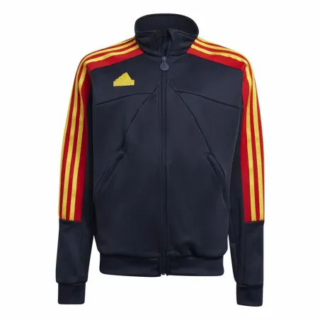 Dressipluus ilma kapuutsita Adidas Tiro Nations Pack Track Sinine