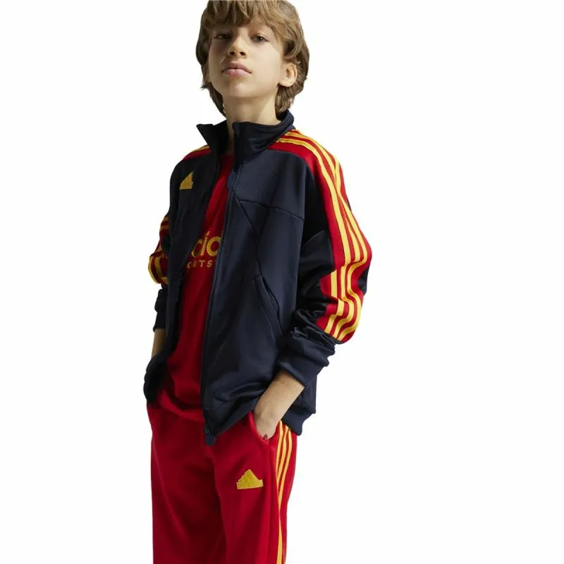Dressipluus ilma kapuutsita Adidas Tiro Nations Pack Track Sinine