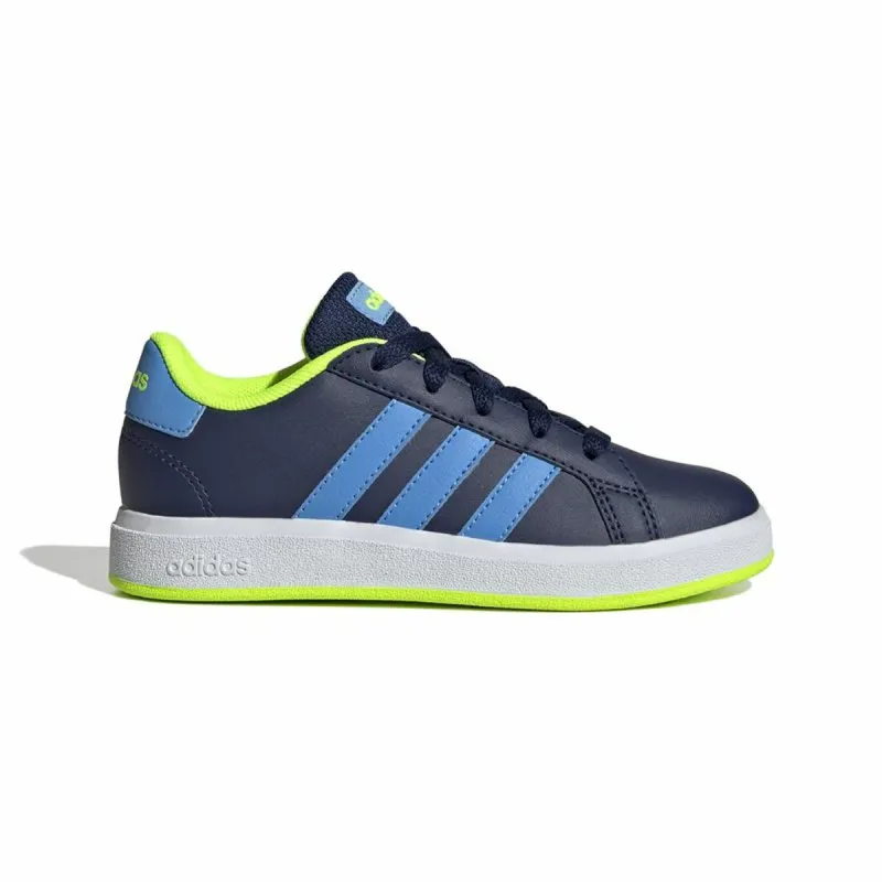 Детские спортивные кроссовки Adidas Grand Court 2.0 Темно-синий