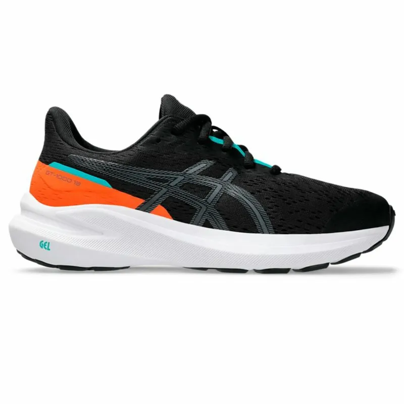 Sporta Apavi Bērniem Asics Gt-1000 13 Gs Melns