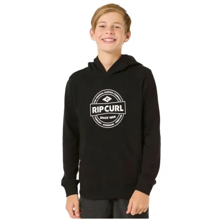Lasten huppari Rip Curl Stapler Hood Musta