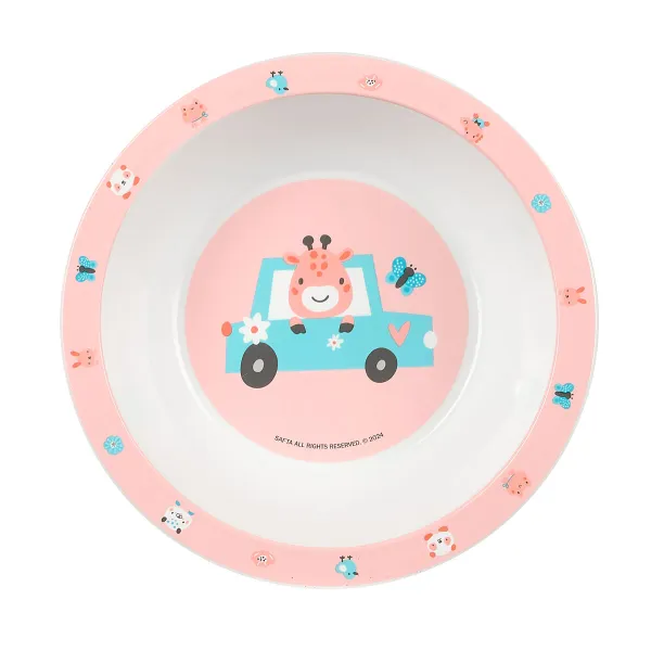Children's dish set Safta Jirafa Polyester PVC
