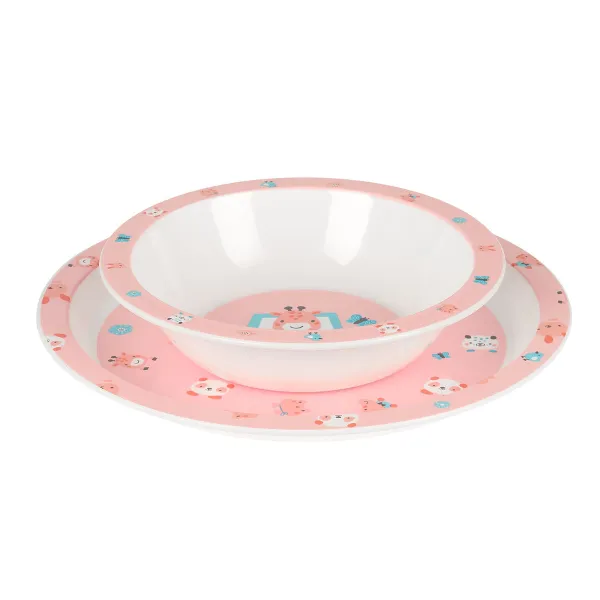 Children's dish set Safta Jirafa Polyester PVC