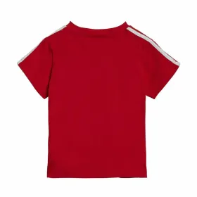 Sports Outfit for Baby Adidas Three Stripes Red