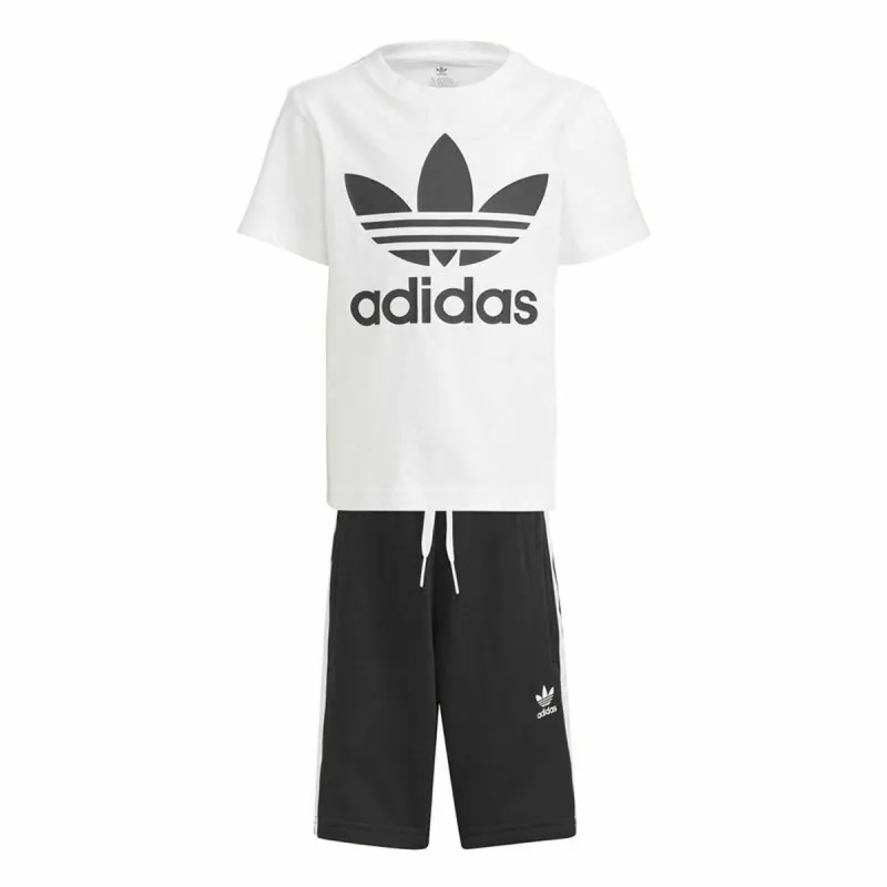 Lasten urheiluasu Adidas Adicolor Valkoinen
