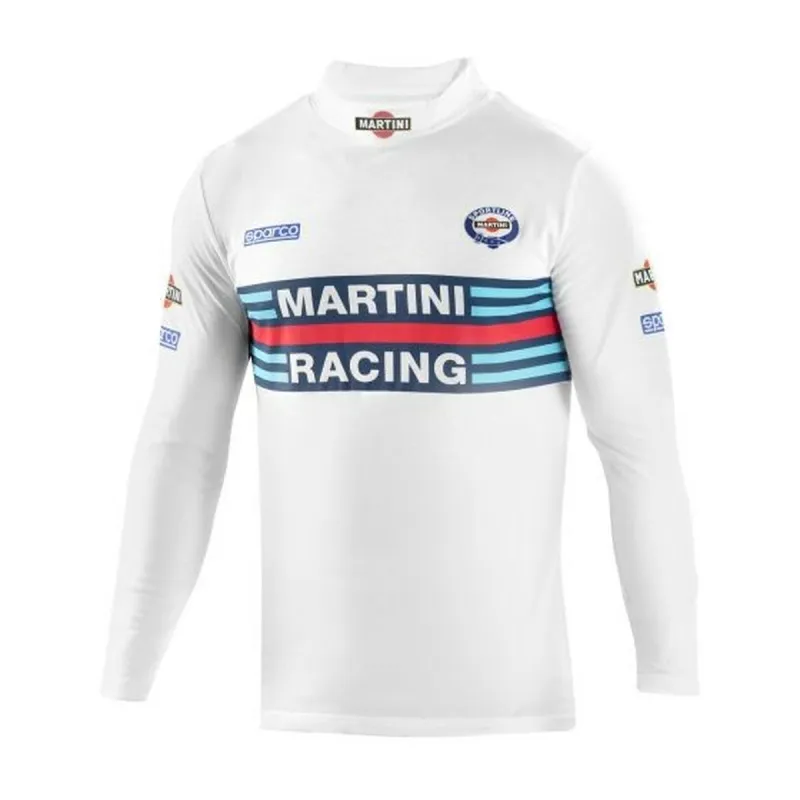 Футболка с длинным рукавом мужская Sparco Martini Racing Белый S