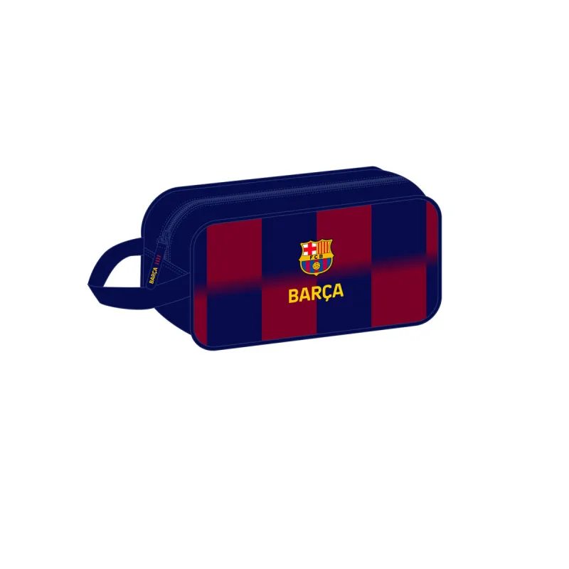 Kotelo matkatohveleille F.C. Barcelona Sininen Punaruskea 29 x 15 x 14 cm