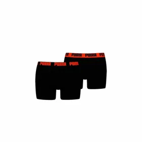 Vyriški apatiniai šortai Puma Everyday Basic Juoda Oranžinė 2 Dalys