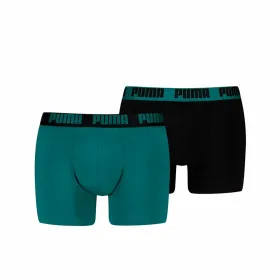 Vyriški apatiniai šortai Puma Everyday Basic Juoda Žalia Alyvuogių aliejus 2 Dalys