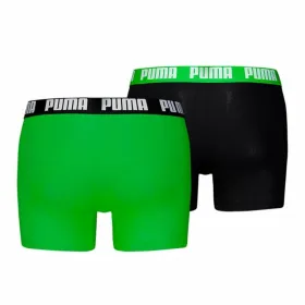 Men's Boxer Shorts Puma Everyday Basic 2P Black 2 Units