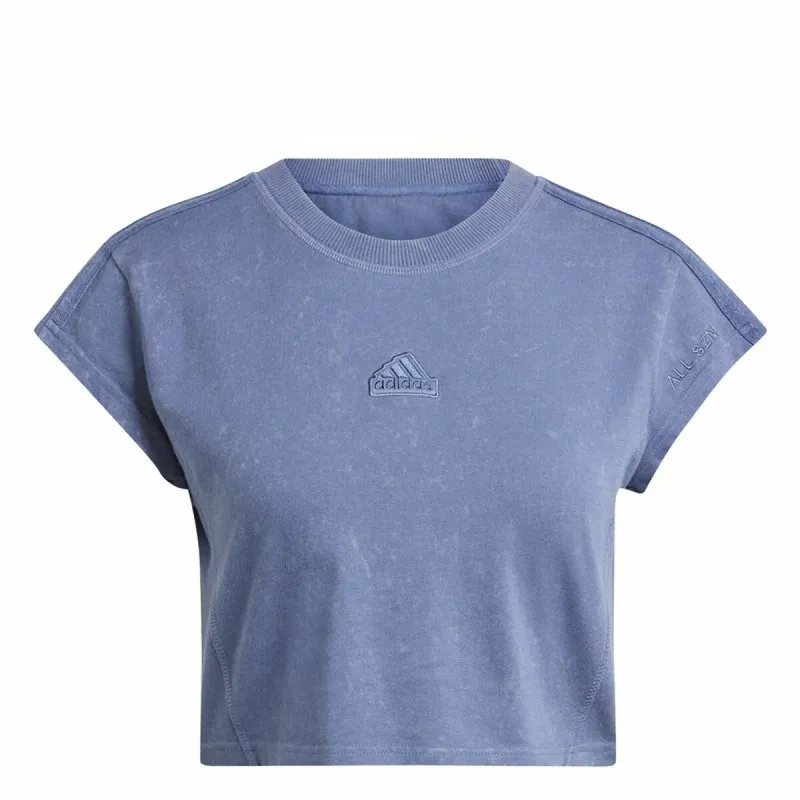 Lühikeste varrukatega T-särk, naiste Adidas All Szn (XS)