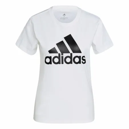 Lühikeste varrukatega T-särk, naiste Adidas GL0649 Valge (XS)