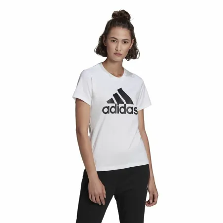 Naisten T-paita Adidas GL0649 Valkoinen (XS)