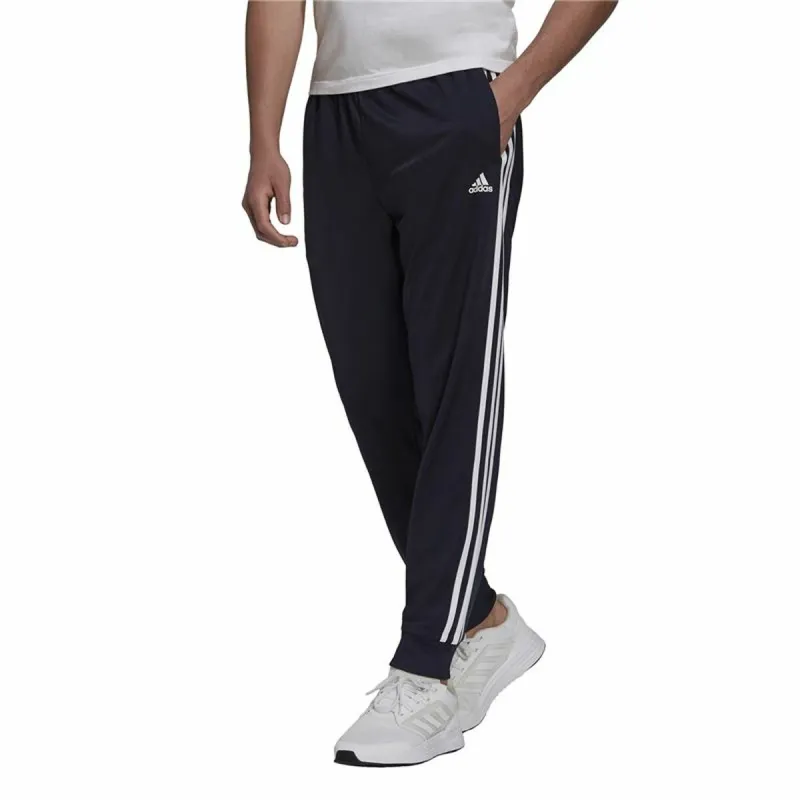 Sportinės kelnės suaugusiems Adidas 3S Jog Tp Tri Tamsiai mėlyna