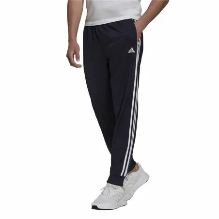 Aikuisten verkkahousut Adidas 3S Jog Tp Tri Tummansininen