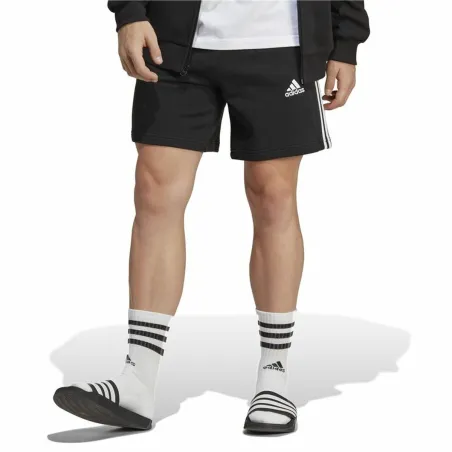Мужские Шорты Adidas 3S Ft Sho Чёрный (XS)
